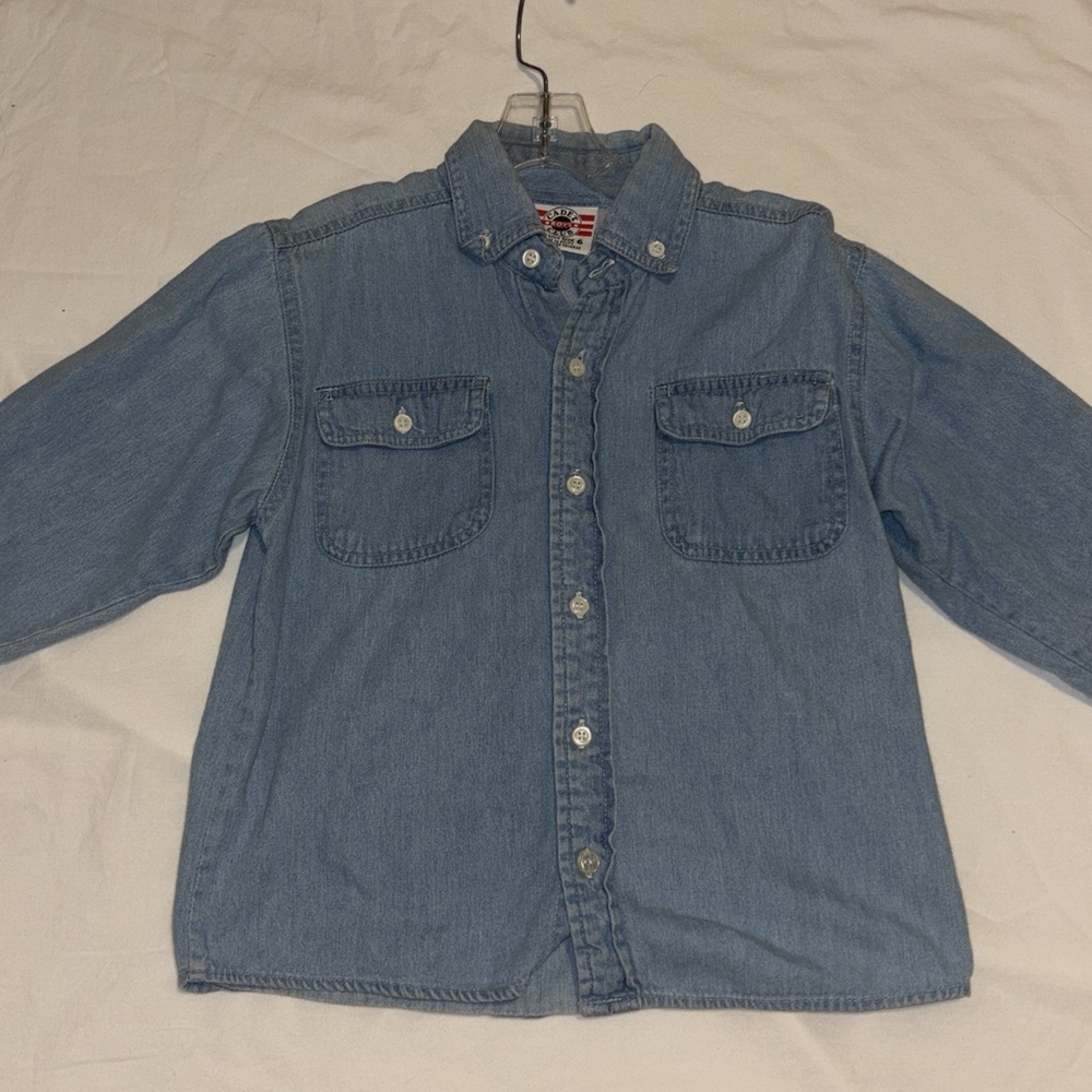 Kids Blue Denim Jacket
